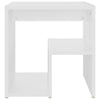 Stella Homewares Bed Cabinets 2 pcs White 40x30x40 cm Engineered Wood
