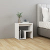 Stella Homewares Bed Cabinets 2 pcs White 40x30x40 cm Engineered Wood