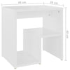 Stella Homewares Bed Cabinets 2 pcs White 40x30x40 cm Engineered Wood
