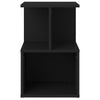 Stella Homewares Bedside Cabinets 2 pcs Black 35x35x55 cm Engineered Wood