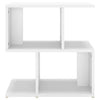 Stella Homewares Bedside Cabinet White 50x30x51.5 cm Engineered Wood