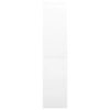 Stella Homewares Office Cabinet with Sliding Door White 90x40x180 cm Steel