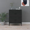 Stella Homewares Storage Cabinet Black 80x35x101.5 cm Steel