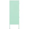 Stella Homewares Drawer Cabinet Mint 80x35x101.5 cm Steel