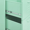 Stella Homewares Drawer Cabinet Mint 80x35x101.5 cm Steel