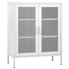 Stella Homewares Storage Cabinet White 80x35x101.5 cm Steel