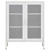 Stella Homewares Storage Cabinet White 80x35x101.5 cm Steel