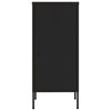 Stella Homewares Storage Cabinet Black 42.5x35x101.5 cm Steel