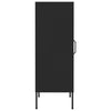 Stella Homewares Storage Cabinet Black 42.5x35x101.5 cm Steel