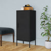 Stella Homewares Storage Cabinet Black 42.5x35x101.5 cm Steel