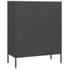 Stella Homewares Chest of Drawers Anthracite 80x35x101.5 cm Steel