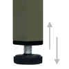 Stella Homewares Wardrobe Olive Green 90x50x180 cm Steel