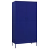 Stella Homewares Wardrobe Navy Blue 90x50x180 cm Steel