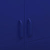 Stella Homewares Wardrobe Navy Blue 90x50x180 cm Steel