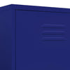 Stella Homewares Wardrobe Navy Blue 90x50x180 cm Steel