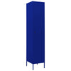 Stella Homewares Locker Cabinet Navy Blue 35x46x180 cm Steel