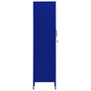 Stella Homewares Locker Cabinet Navy Blue 35x46x180 cm Steel