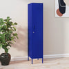 Stella Homewares Locker Cabinet Navy Blue 35x46x180 cm Steel