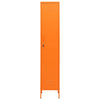 Stella Homewares Locker Cabinet Orange 35x46x180 cm Steel