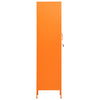 Stella Homewares Locker Cabinet Orange 35x46x180 cm Steel