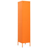 Stella Homewares Locker Cabinet Orange 35x46x180 cm Steel