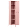 Stella Homewares Locker Cabinet Pink 35x46x180 cm Steel