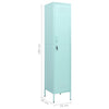Stella Homewares Locker Cabinet Mint 35x46x180 cm Steel