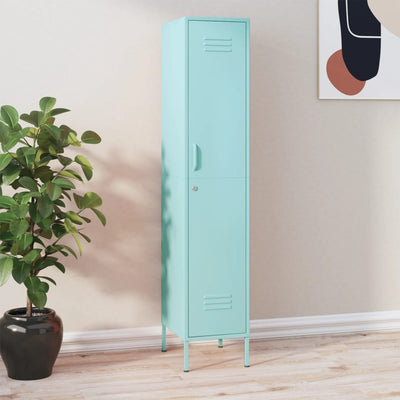 Stella Homewares Locker Cabinet Mint 35x46x180 cm Steel