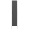 Stella Homewares Locker Cabinet Anthracite 35x46x180 cm Steel