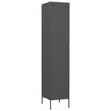 Stella Homewares Locker Cabinet Anthracite 35x46x180 cm Steel