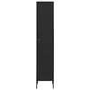 Stella Homewares Locker Cabinet Black 35x46x180 cm Steel