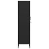 Stella Homewares Locker Cabinet Black 35x46x180 cm Steel