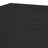 Stella Homewares Locker Cabinet Black 35x46x180 cm Steel