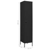 Stella Homewares Locker Cabinet Black 35x46x180 cm Steel