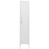 Stella Homewares Locker Cabinet White 35x46x180 cm Steel