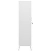 Stella Homewares Locker Cabinet White 35x46x180 cm Steel