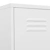 Stella Homewares Locker Cabinet White 35x46x180 cm Steel