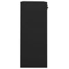 Stella Homewares Office Cabinet Black 90x40x102 cm Steel