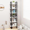 Stella Homewares Storage Shelf White 60x30x210 cm Engineered Wood