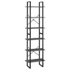 Stella Homewares Storage Shelf Grey 60x30x210 cm Engineered Wood
