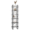 Stella Homewares Storage Shelf Grey 60x30x210 cm Engineered Wood
