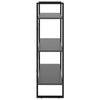 Stella Homewares Book Cabinet Grey 80x30x105 cm Engineered Wood
