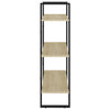 Stella Homewares Book Cabinet Sonoma Oak 80x30x105 cm Engineered Wood