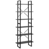 Stella Homewares High Cabinet Grey 80x30x210 cm Engineered Wood
