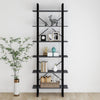 Stella Homewares High Cabinet Grey 80x30x210 cm Solid Pine Wood
