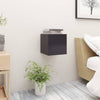 Stella Homewares Bedside Cabinets 2 pcs Grey 30.5x30x30 cm Engineered Wood