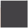 Stella Homewares Bedside Cabinets 2 pcs Grey 30.5x30x30 cm Engineered Wood