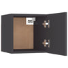 Stella Homewares Bedside Cabinets 2 pcs Grey 30.5x30x30 cm Engineered Wood