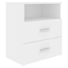 Stella Homewares Bed Cabinets 2 pcs White 50x32x60 cm