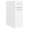 Stella Homewares Apothecary Cabinet White 20x45.5x60 cm Engineered Wood